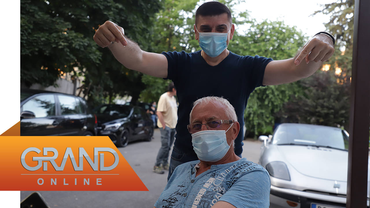 NEPROCENJIVO! Pašćete od smeha kad vidite REAKCIJU ERE OJDANIĆA pri prolasku kroz dezinfekcionu barijeru! (VIDEO) 2 009fd6ca1481b38e4d5402b62832921fc361b043