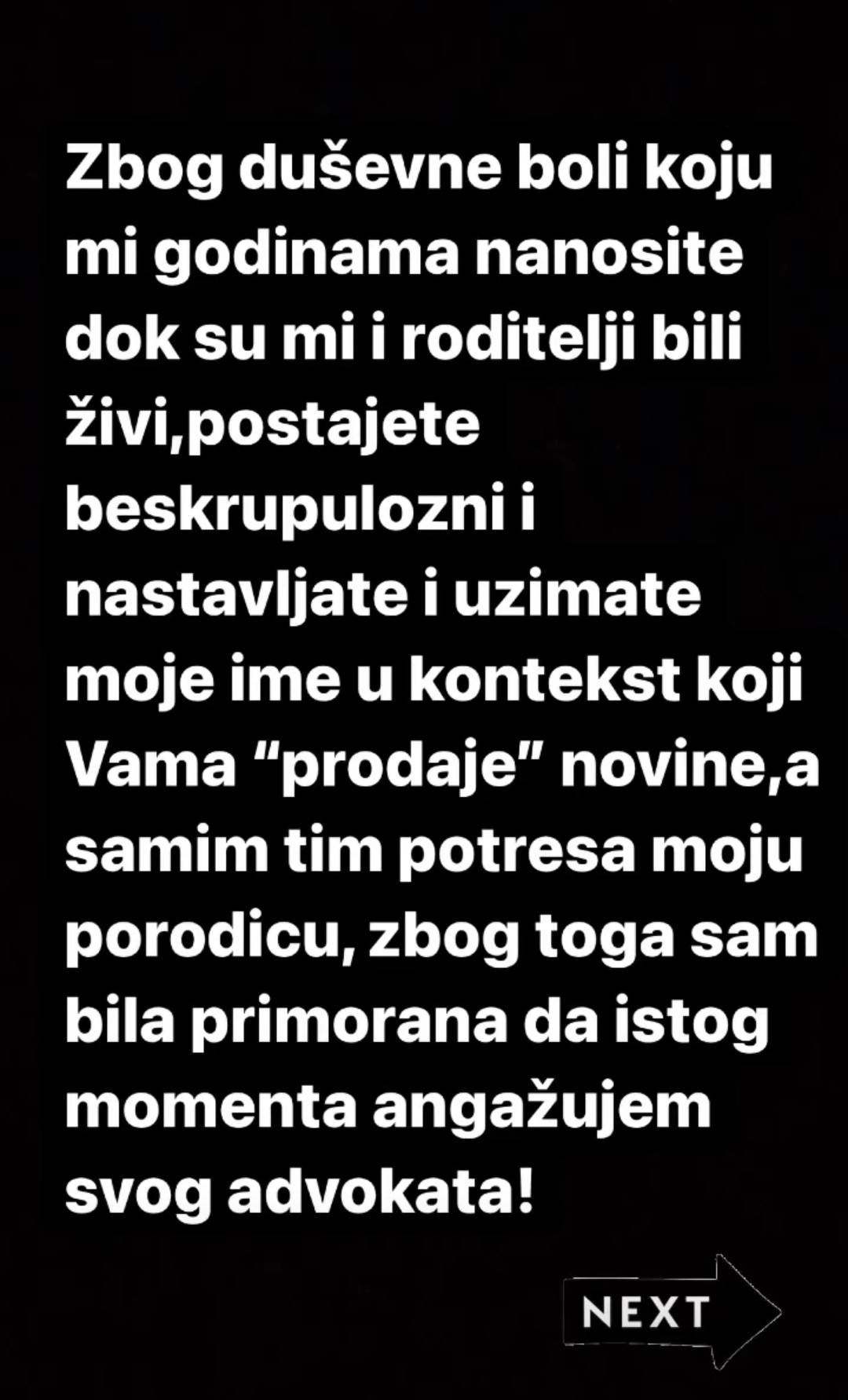 Pevačicu povezivali sa PROSTITUCIJOM, ona se oglasila ŽESTOKOM PORUKOM (FOTO) 4 0734ac6f23ffd8a311af9ba552b5760f2a9799f6