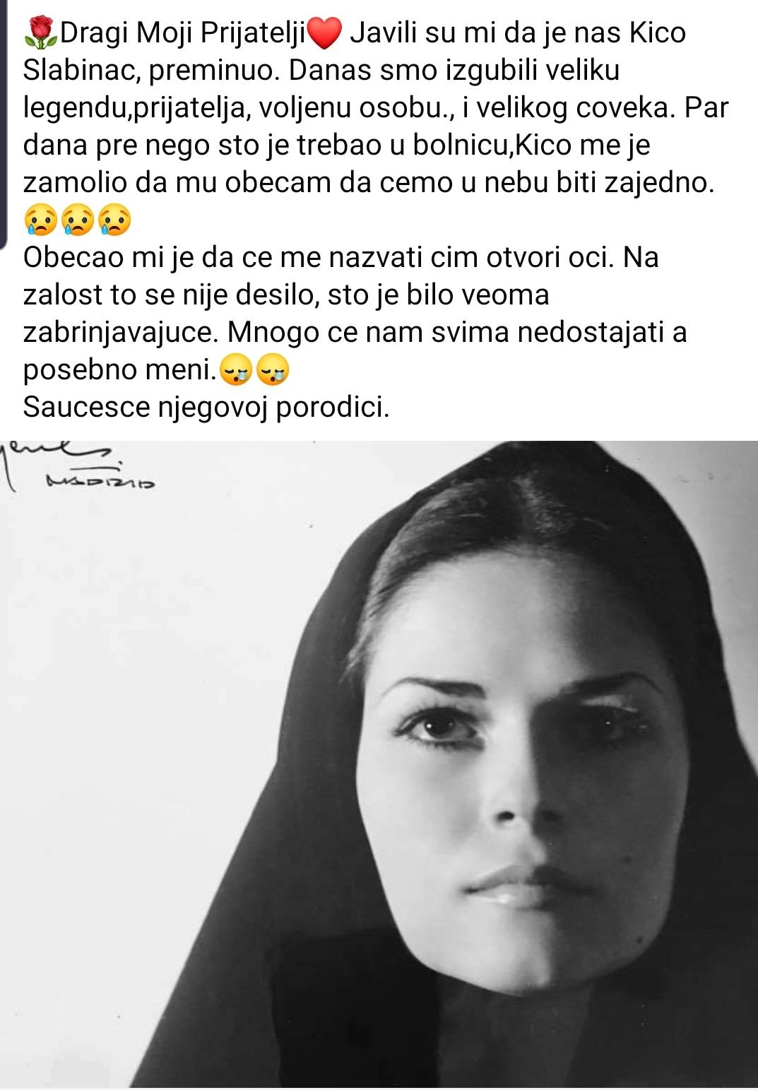 VOLEO JE ISTU ŽENU KAO MIROSLAV ILIĆ Ovo je dama kojoj je Kića Slabinac posvetio svoj najveći hit 3 096f1a6130fdd32a51b3f702aa9ebe41ca12cf3b
