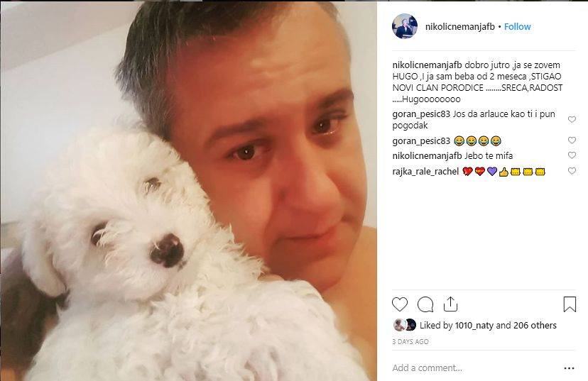 Nemanja Nikolić doveo novog člana porodice! (FOTO) 2 20b16c21037282c2e1f6b739855b0ee9c1ec3023