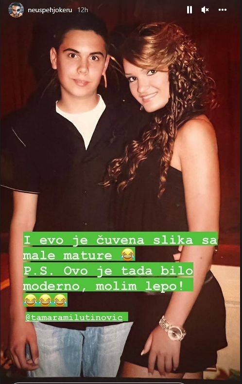 Tamara Milutinović OBJAVILA FOTKU SA MALE MATURE, PRATOCI ZANEMELI kada su videli KOJE POZNATO LICE joj je bilo par(FOTO) 3 271b5baddb01cc0538e9d47d9c4c2b23610956bc