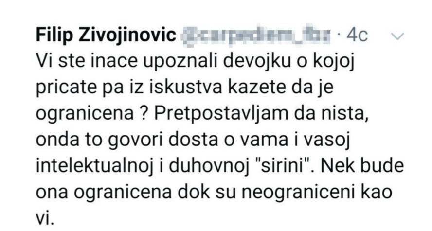 HAOS NA TVITERU! Muž odmah stao u odbranu ALEKSANDRE PRIJOVIĆ! 3 2b537119d2dec392795aa18cdb6bbb232b20660a