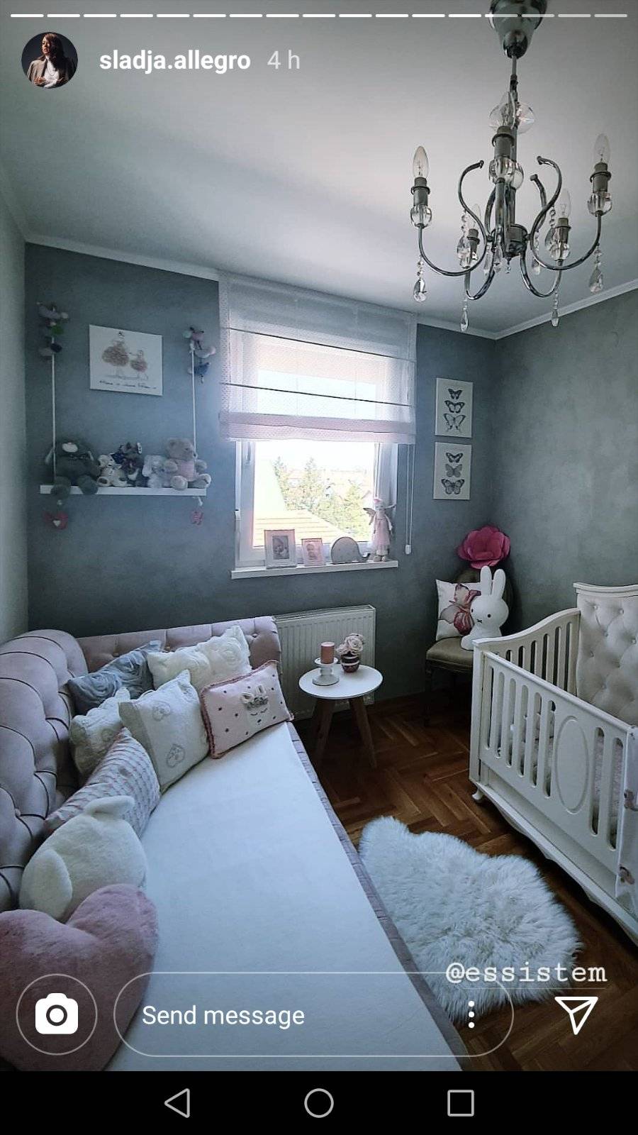 MILIN kutak za najlepše snove: Ovako je SLAĐA ALLEGRO uredila dečiju sobu! 2 3618d24572e95142c037c85c19b65ee3a78d2803
