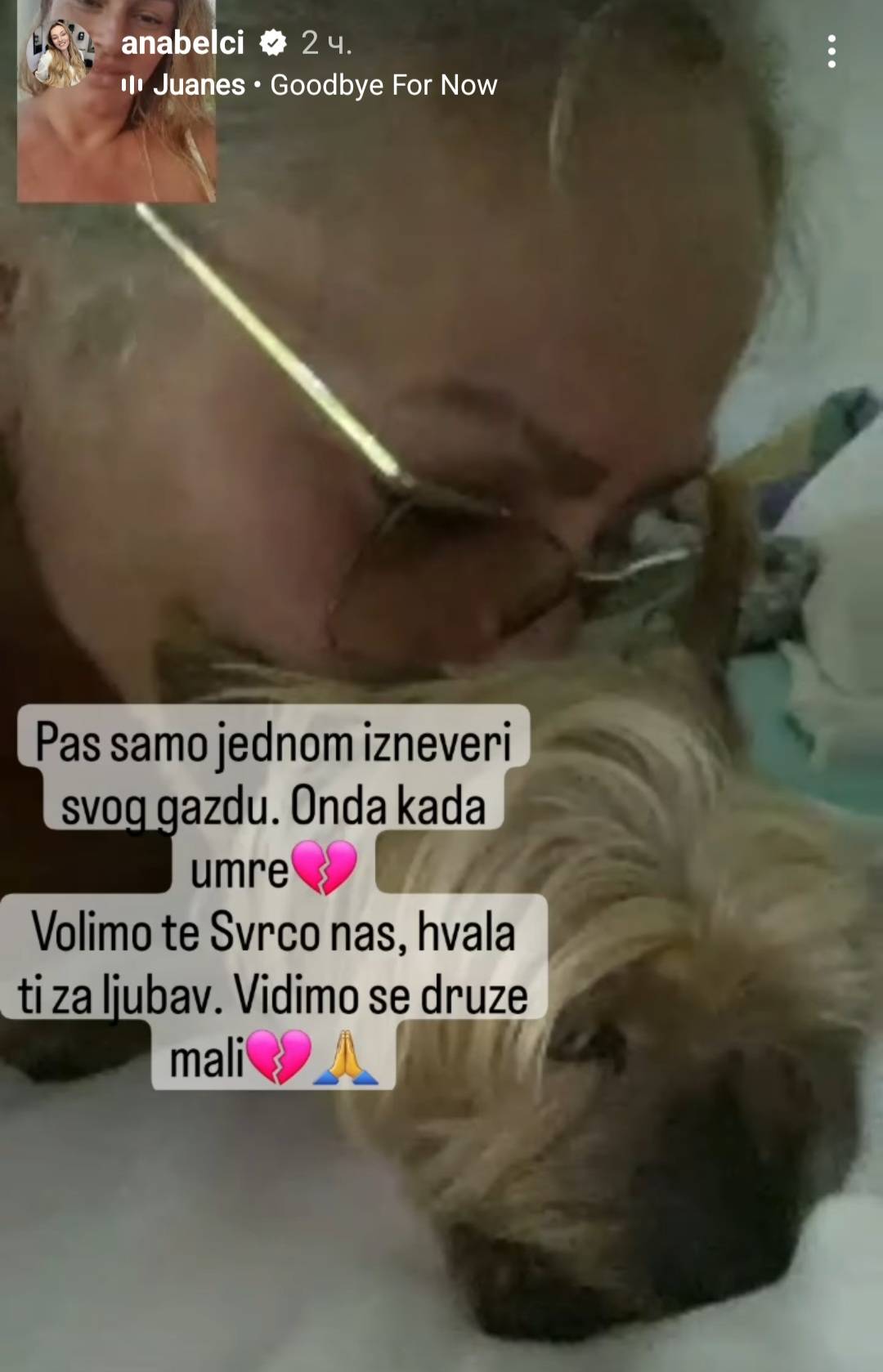 TUGA U DOMU ANABELE I LUNE, mama i ćerka slomljene: "Hvala ti za ljubav" 4 367edee1504f7a49ac8b872f9d4eaedaff42945f