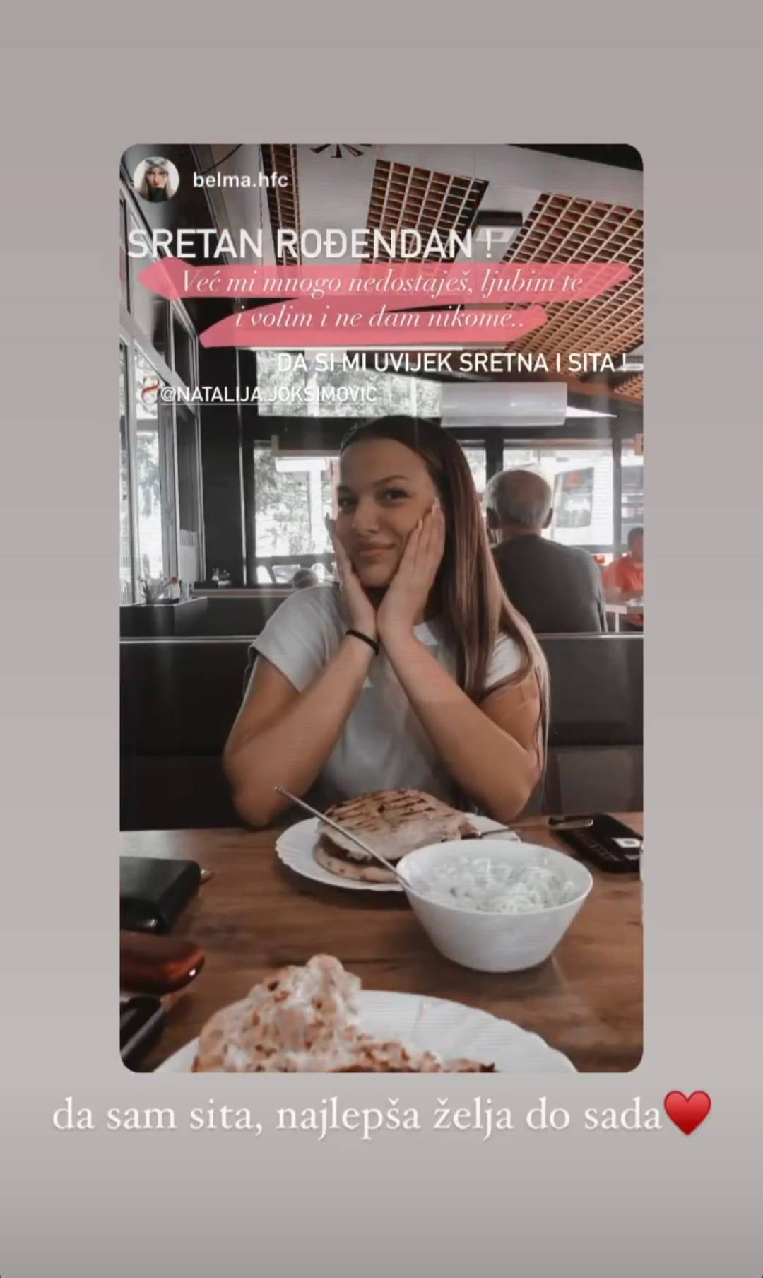 Da li je ovo NAJORIGINALNIJA ČESTITKA ikada? Zvezdi Granda koleginica iz takmičenja poželela NEVEROVATNU STVAR 4 36eaaa25be0f8e4d241697ad3b4be52cade51ee4