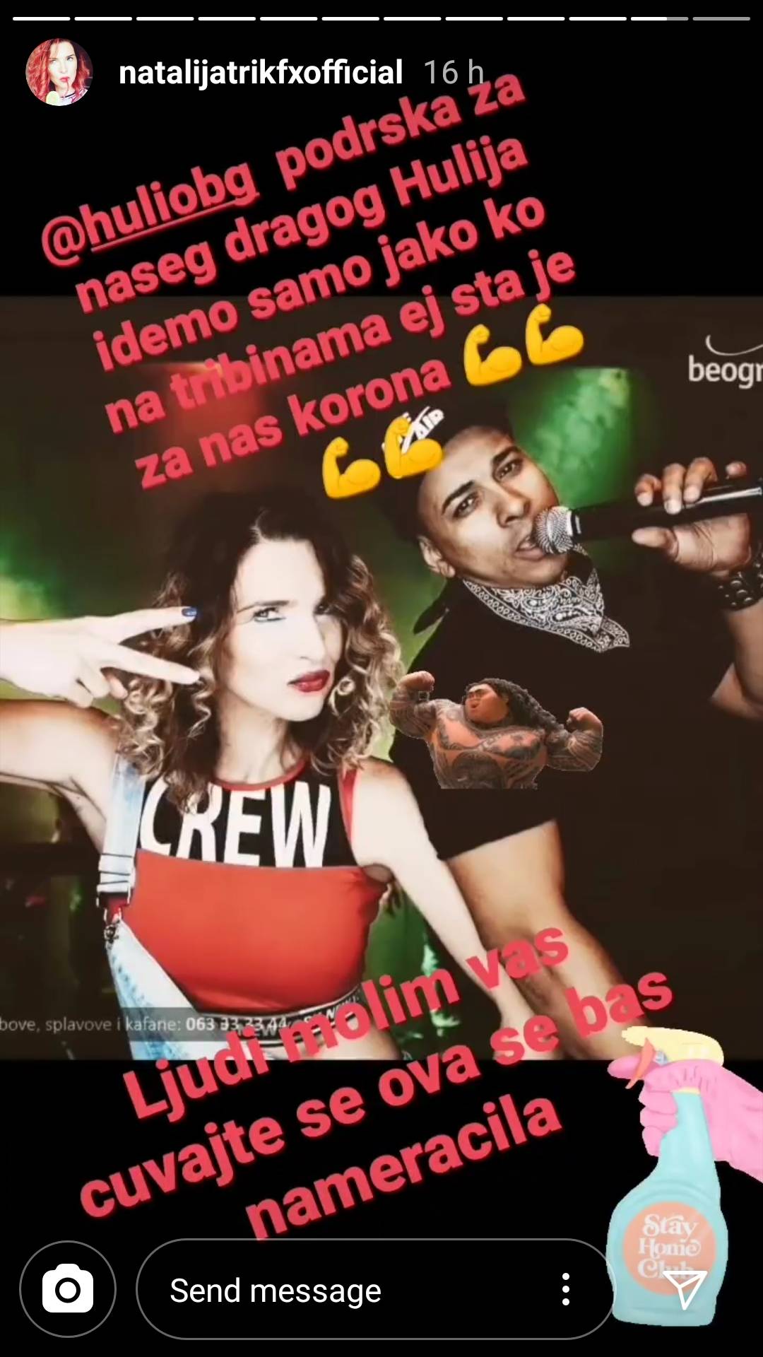 JOŠ JEDAN PEVAČ BIJE BITKU SA KORONOM Njegova koleginica mu javno pružila podršku 2 4ccc187fdf5045ec45373ff9468e8c277e9236d5