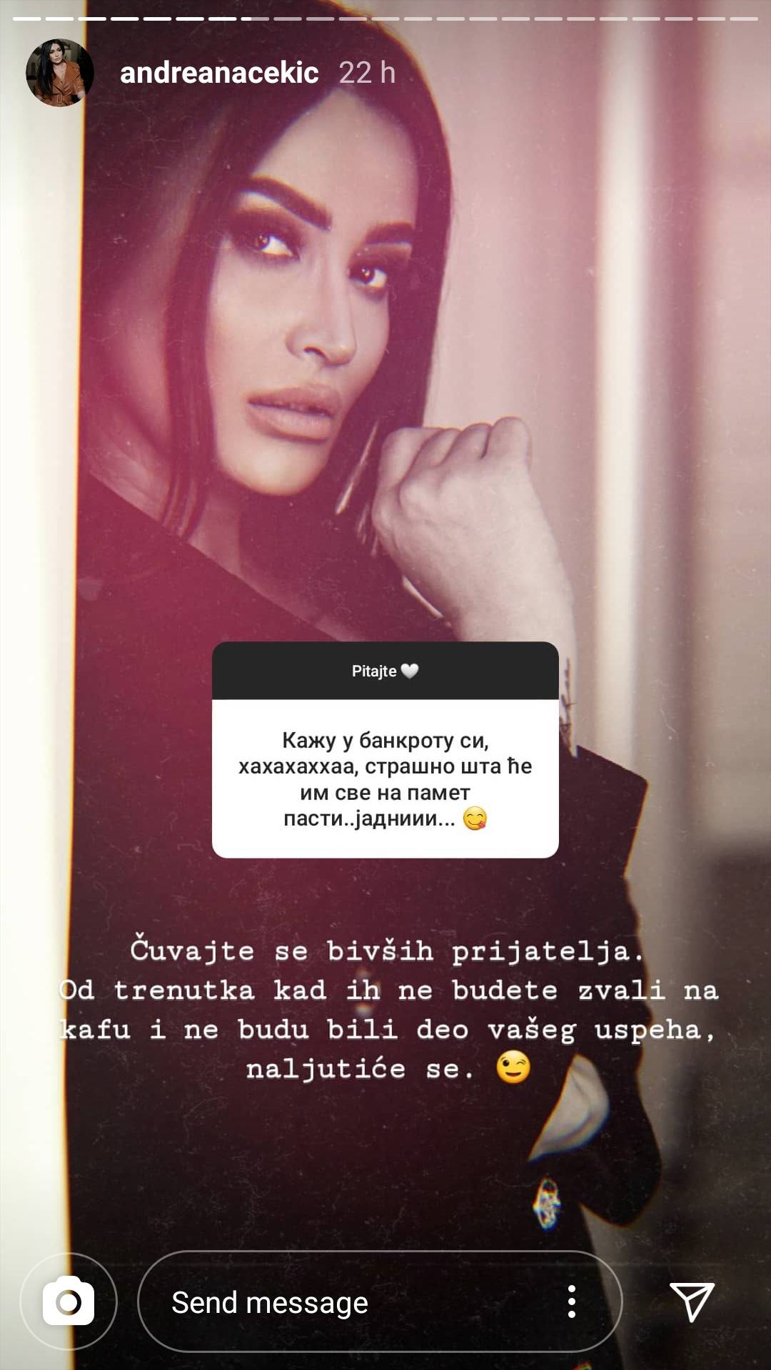 Da li je Andreana Čekić bankrotirala? Pevačica se oglasila i otkrila pravo stanje 3 54563667ce84e90395760a5faa112a6753b6acf5