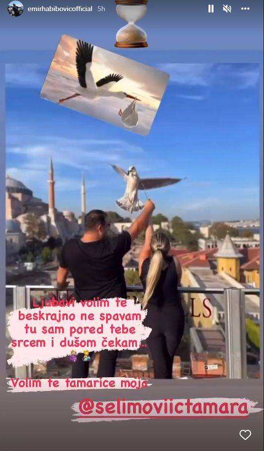 PORODILA SE Tamara Selimović, Emir Habibović ne krije radost: "DOBIO SAM ĆERKU" 4 548ec490fbc7c99207787e7b1265d8f01d695750