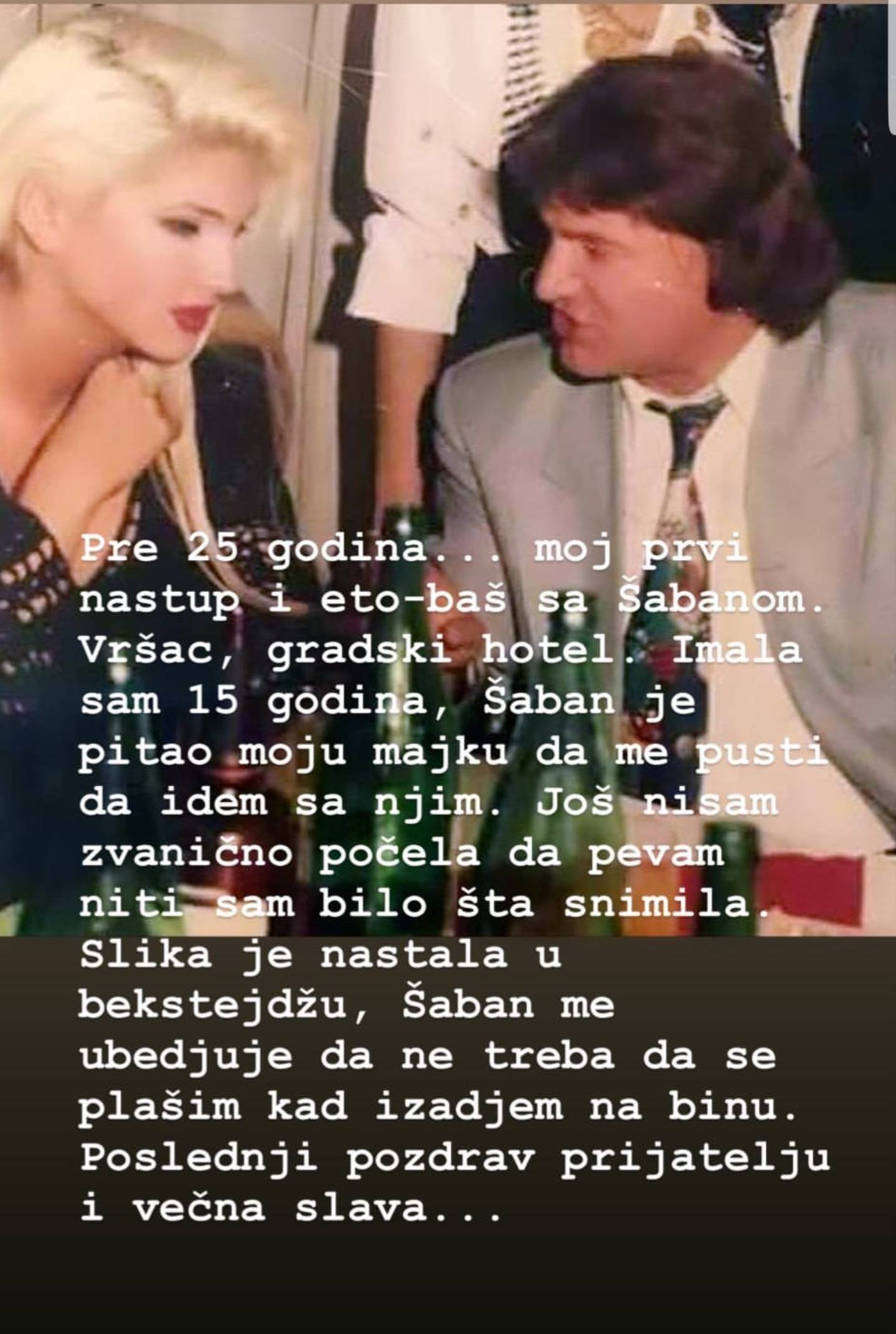 OTKRILA DETALJE: Jelena Karleuša prvi nastup imala je sa Šabanom, a pevač je NJENU MAJKU ubedio da je pusti (FOTO) 2 6c498d17f73f6fff49298b320f665809a8f4d0d6
