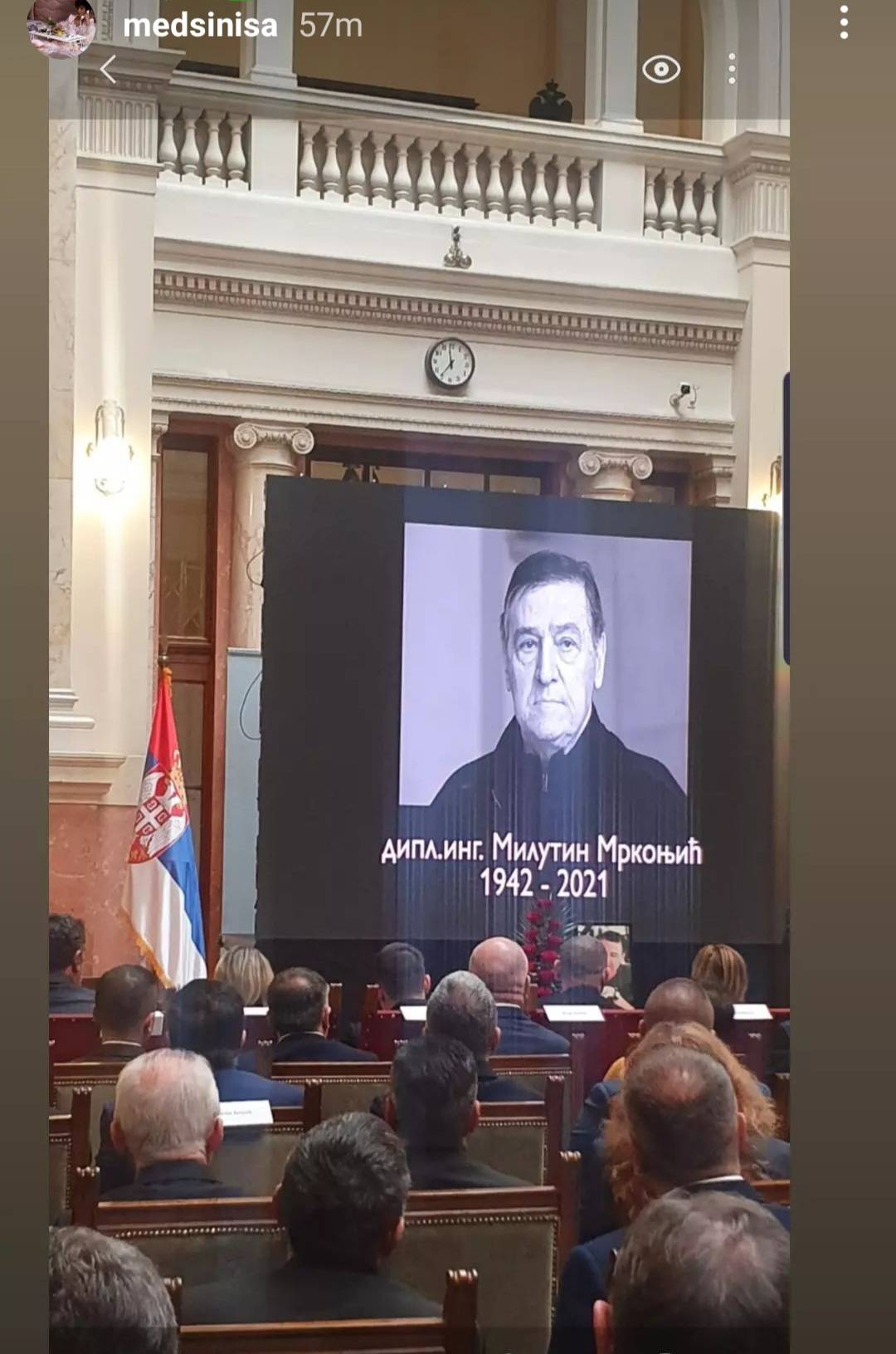 POČELA KOMEMORACIJA Milutinu Mrkonjiću: Bekuta neutešna, Dačić u suzama 4 80260aeb885a3211cf182edddc78db25d292c361