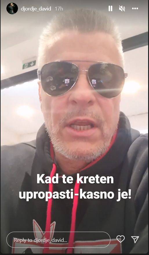 Đorđe David BESAN NA BAHATE VOZAČE: "Dabog da dobio PET GODINA ZATVORA, MALTRETIRANJA I ODUZIMANJE DOZVOLE" 3 9aa2db54ce77c5950a218d77794aa3be698c7d0d