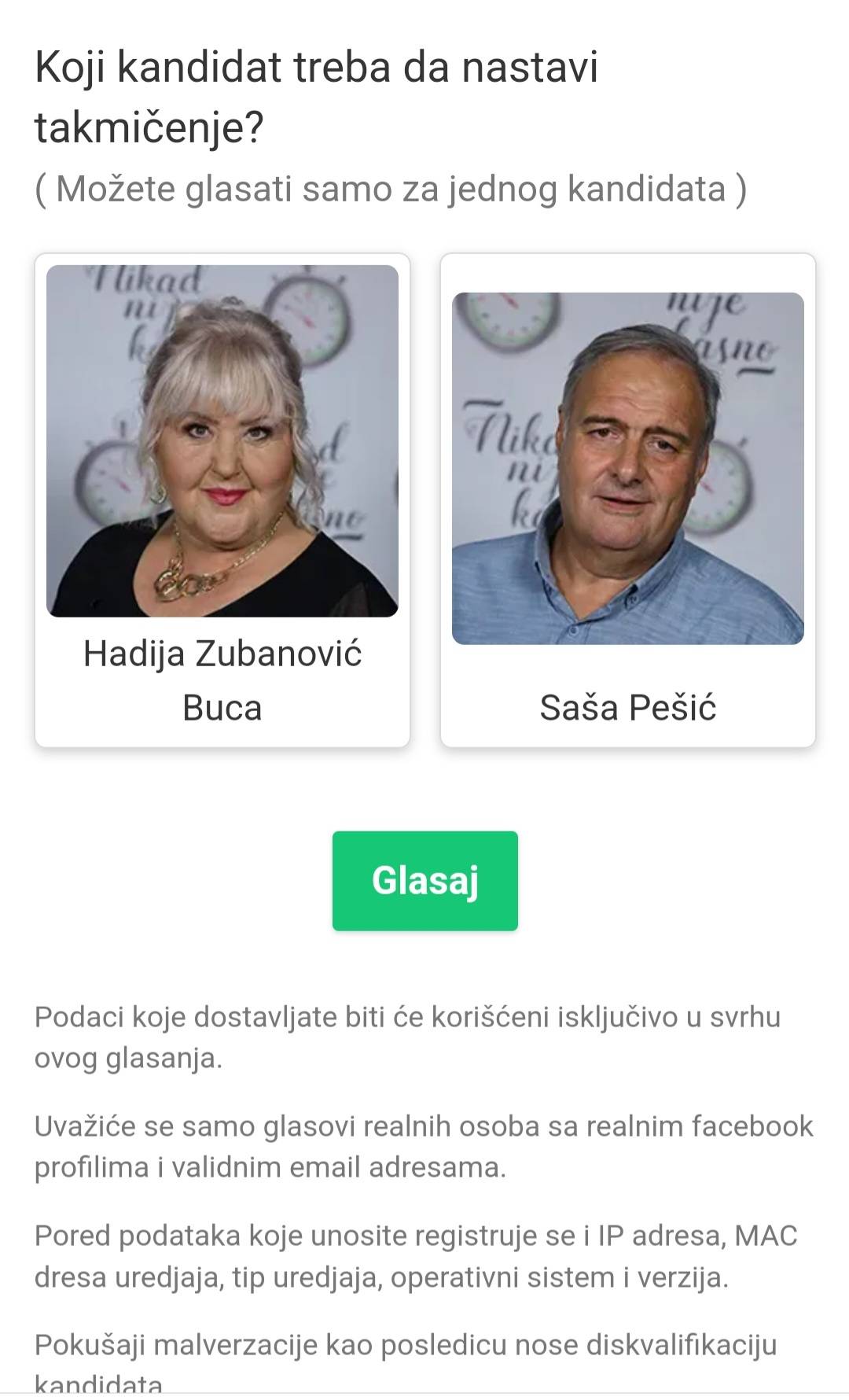VAŠ GLAS MOŽE BITI PRESUDAN: Harizmatična Bucka ili borbeni Saša? 5 9dcae1e2ace97bbba4373ed97e0e3f98e3524ffb