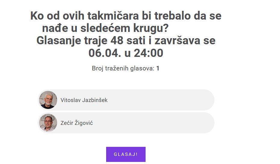 Zmaj sa Ozrena ili otac petoro dece? Koji takmičar zaslužuje ČETVRTI KRUG? 3 9f9a274c7d52c69dd0c31271429e9e579611b4c8