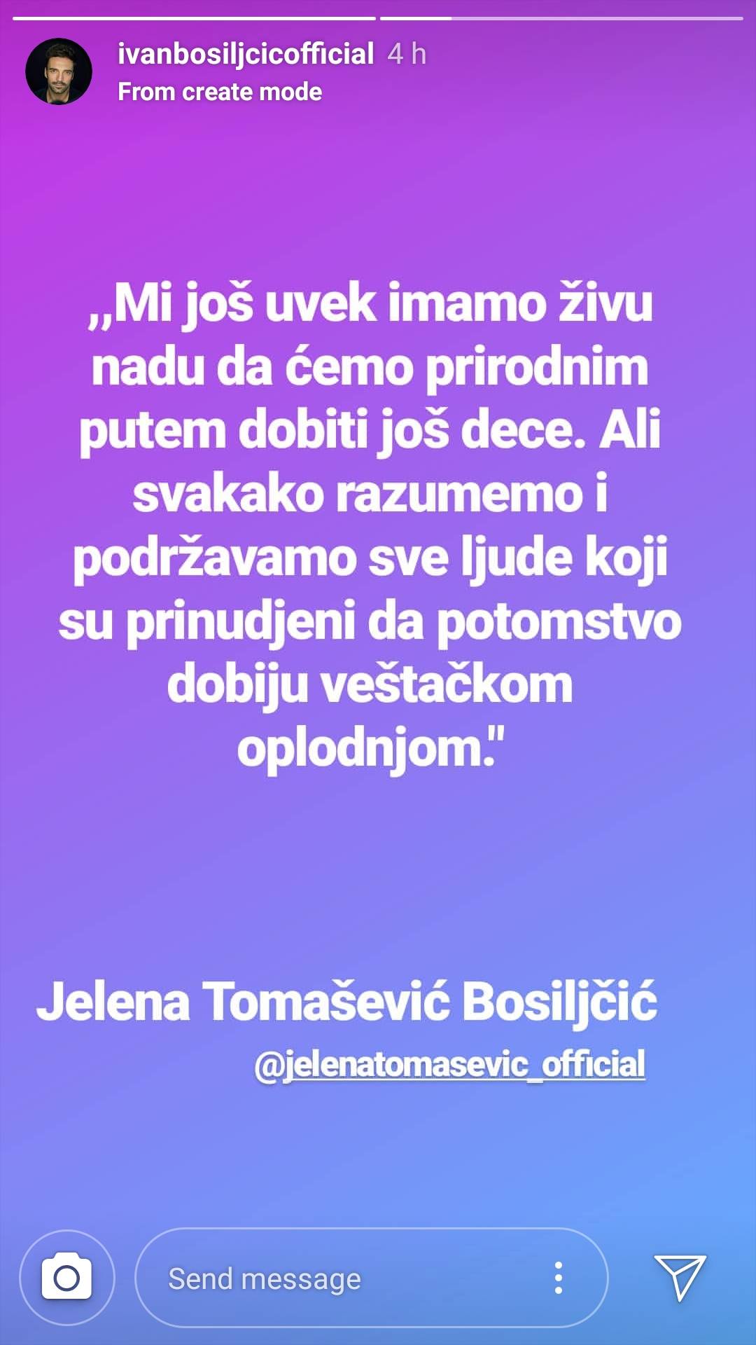 Ivan i Jelena: "Mi još uvek imamo živu nadu da ćemo prirodnim putem dobiti još dece" 2 bb2f05e4b8100d7a129b6dac4a09142a82a25093