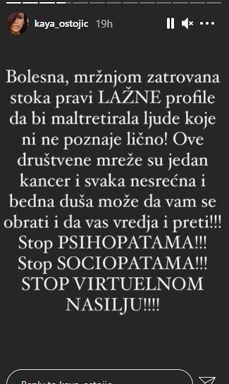 Pevačica objavila šta proživaljava pa poručila "STOP VIRTUELNOM NASILJU" 3 c899c69b0c2e010a4d9c97b8732d308f90f9a642