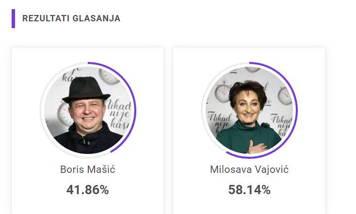 Dama anđeoskog glasa ili duhoviti šarmer? Vi odlučujete ko ide dalje u treći krug 3 e4f3dfda2ba0780cb7d2e4166f5e31a0760725f1