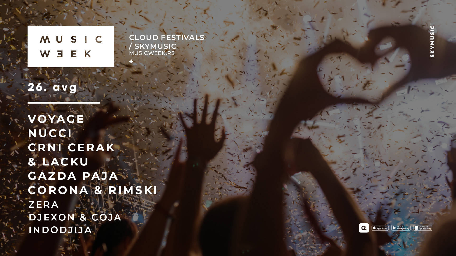 MUZIČKE ZVEZDE OSVAJAJU UŠĆE: Otkrivamo datum Music Week festivala 3 f82a71cb98cfc6e893af108c28bd60bb0336dfd6