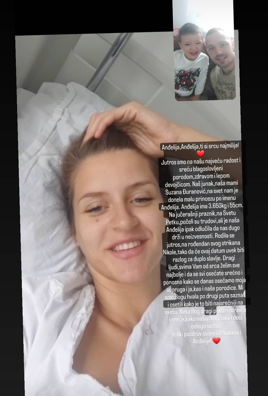 Prevideo ime unuke i to u emisiji! Pobednik "Nikad nije kasno" postao deda: "Najsrećniji sam na svetu" (VIDEO) 4 Screenshot 20221028 193956 Instagram