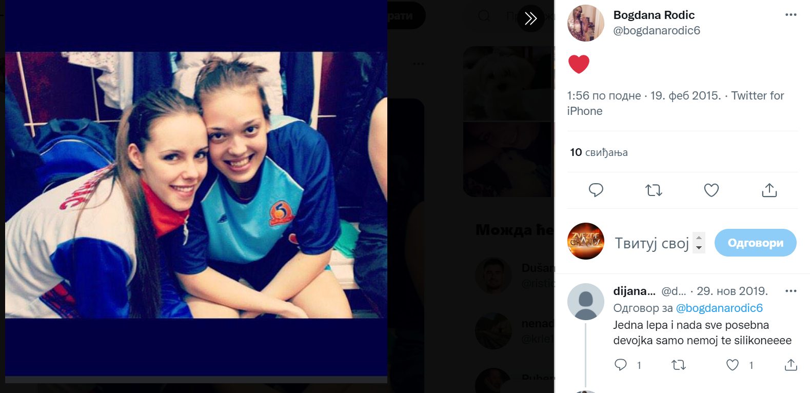 bogdana raznatovic nekad