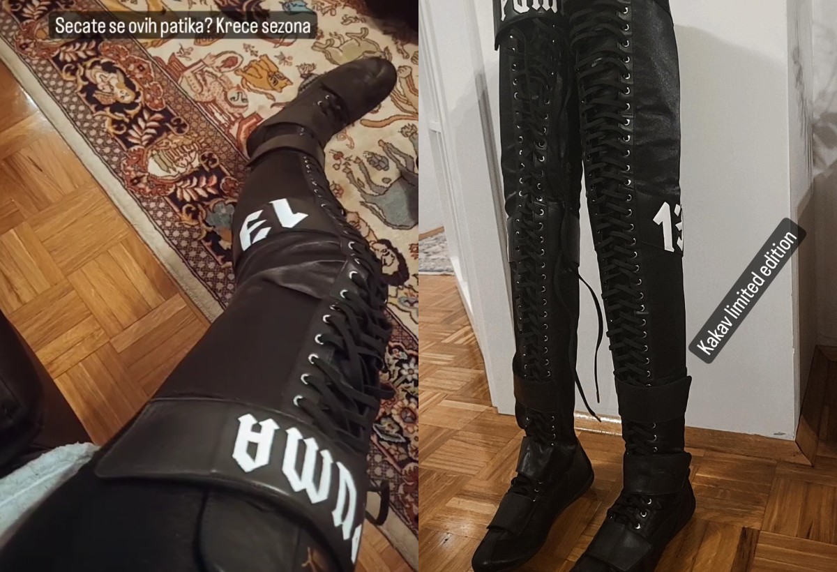 Da li su ovo NAJČUDNIJE patike ikada? Pevačica se pohvalila novim modelom koji svi komentarišu (FOTO) 7 ipiccy image 2022 11 03T173530.119