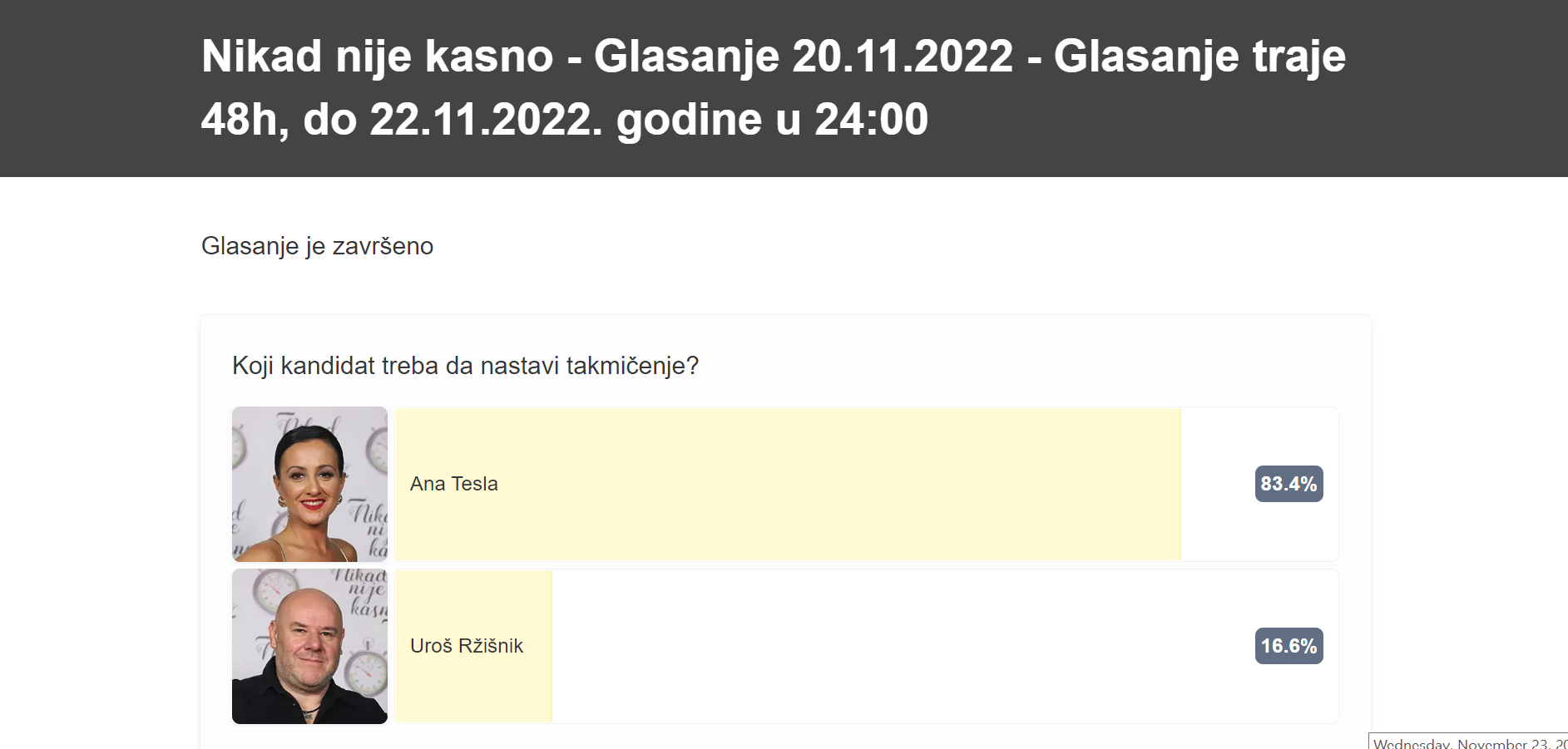 rezultati