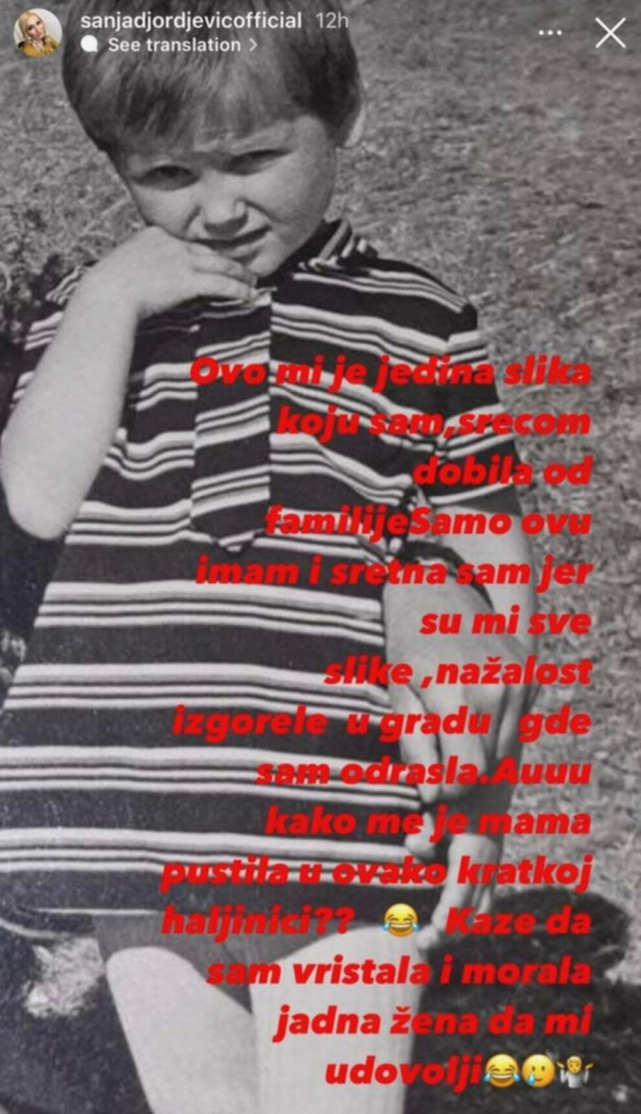 "Plašila sam se da mi majka i sestra ne stradaju" Naša pevačica preživela jezive scene tokom rata: "Kuća mi je bila puna izbeglica" 6 Sanja DJordjevic