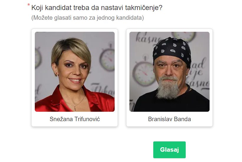 Simpatična dvojnica Dare Bubamare ili harizmatični poštar? Njihov opstanak je U VAŠIM RUKAMA 3 gasanje