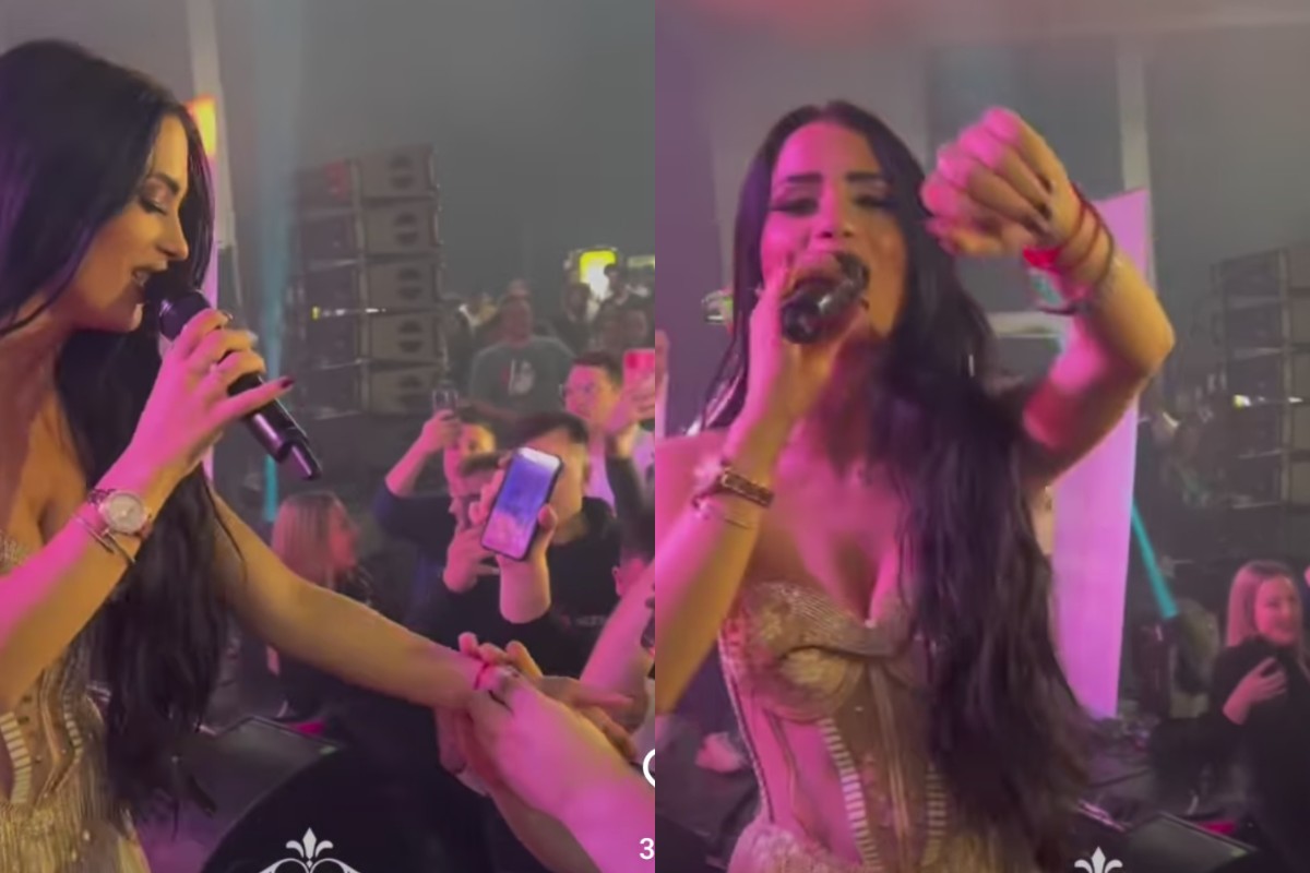 Zorana Mićanović DOBILA ROLEKS NA NASTUPU: Dečko skinuo skupoceni sat i stavio ga pevačici na ruku, SVI U NEVERICI zbog njenog poteza (VIDEO) 6 ipiccy image 1 18