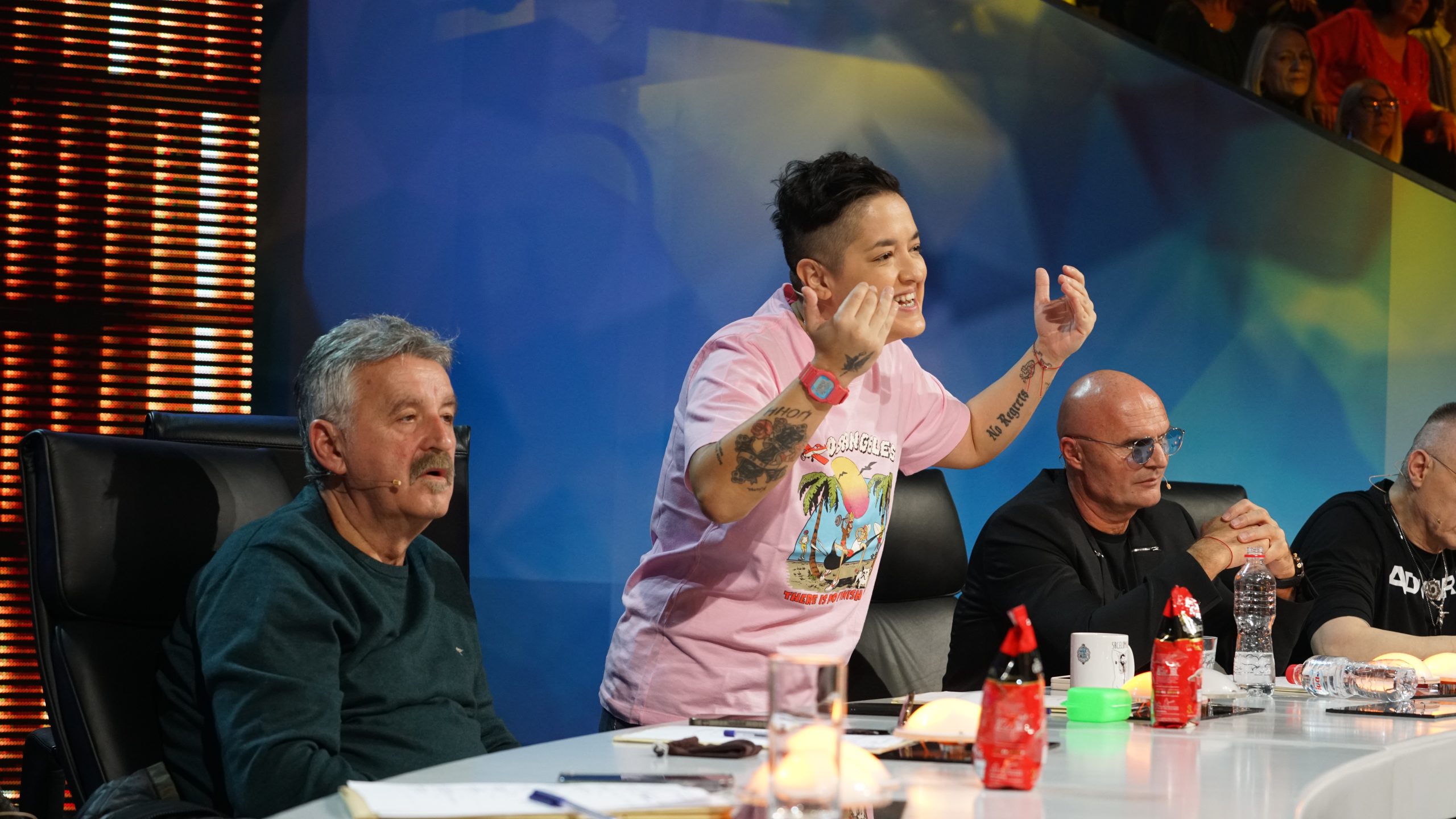 NEMA DALJE! Duel Bosanca i Milija iznenadio sve: Stojković pokazao KAKO SE PEVA, kolega mu odmah stao na crtu 5 DSC00700