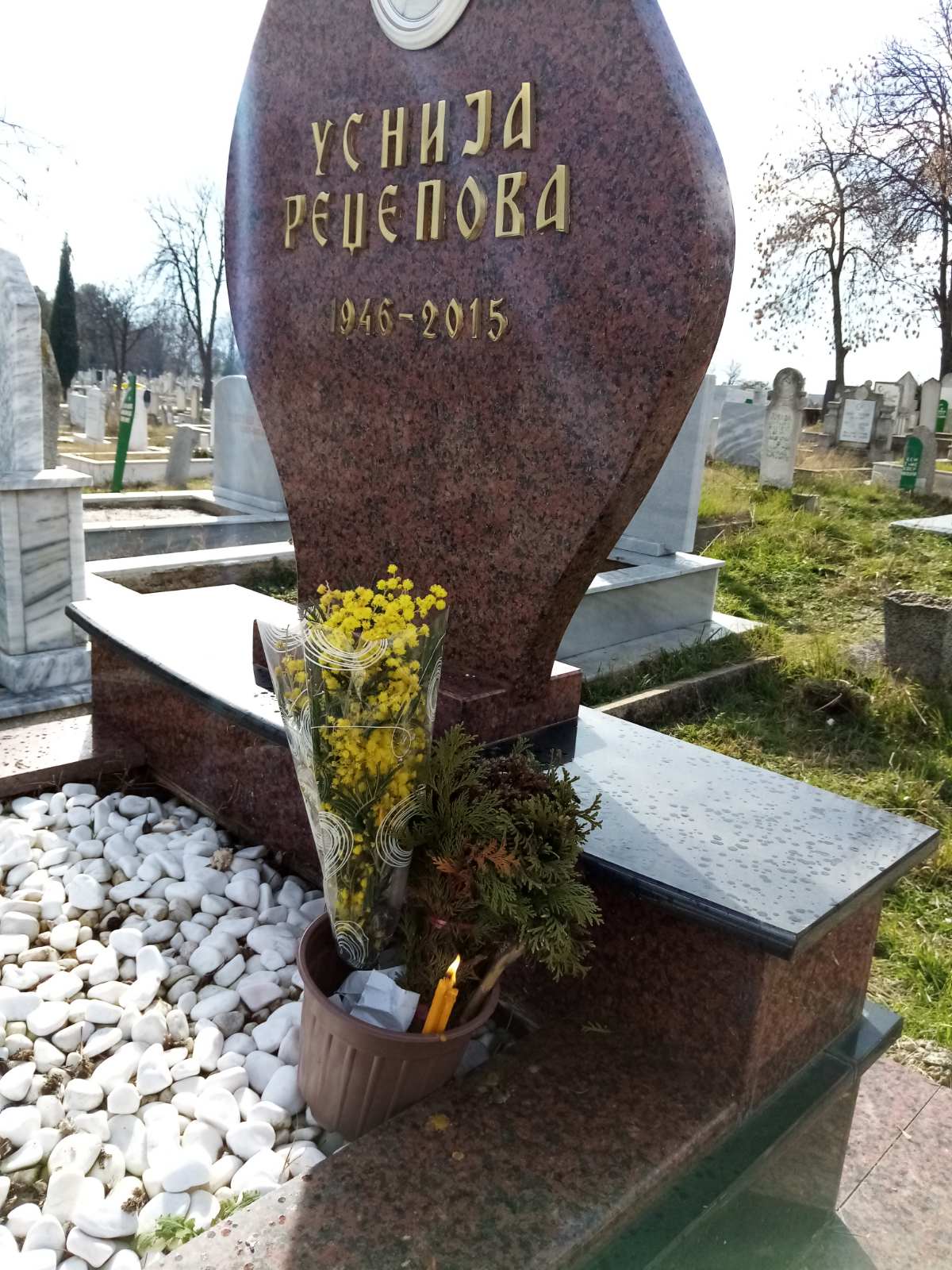 UPALJENE SVEĆE NA NJENOM GROBU Usnija bi danas proslavila 77. rođendan (FOTO) 6 IMG 999e5717e0c68887cb474b863a090e39 V