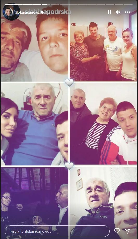 TUGA U PEVAČEVOM DOMU: Sloba emotivnom porukom ganuo fanove (FOTO) 6 Radanovic Slobodan Instagram stori