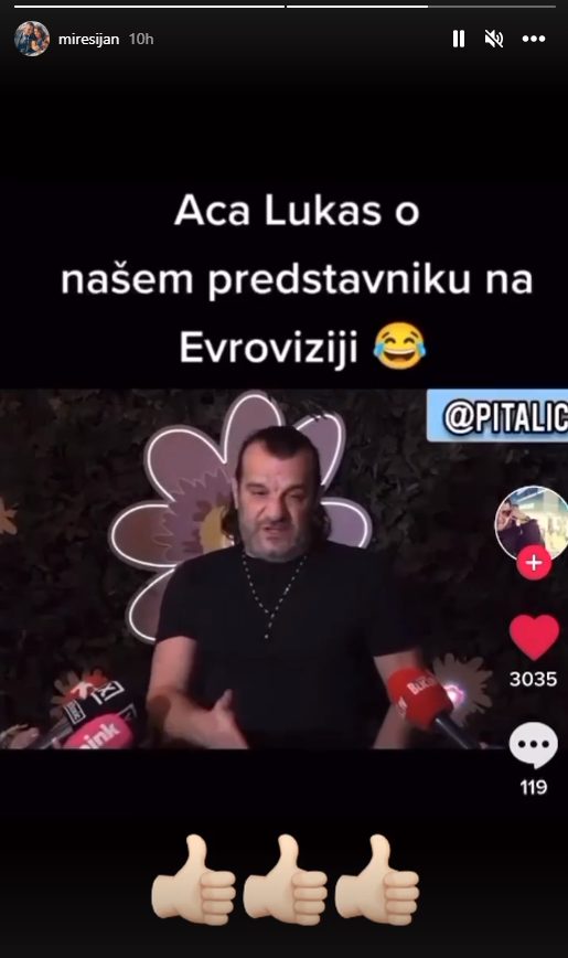 NOVA REAKCIJA NA PESMU LUKE BLEKA! Mirko Šijan se oglasio povodom pevačeve izjave o ovogodišnjem predstavniku Srbije na EVROVIZIJI 4 mirko sijan