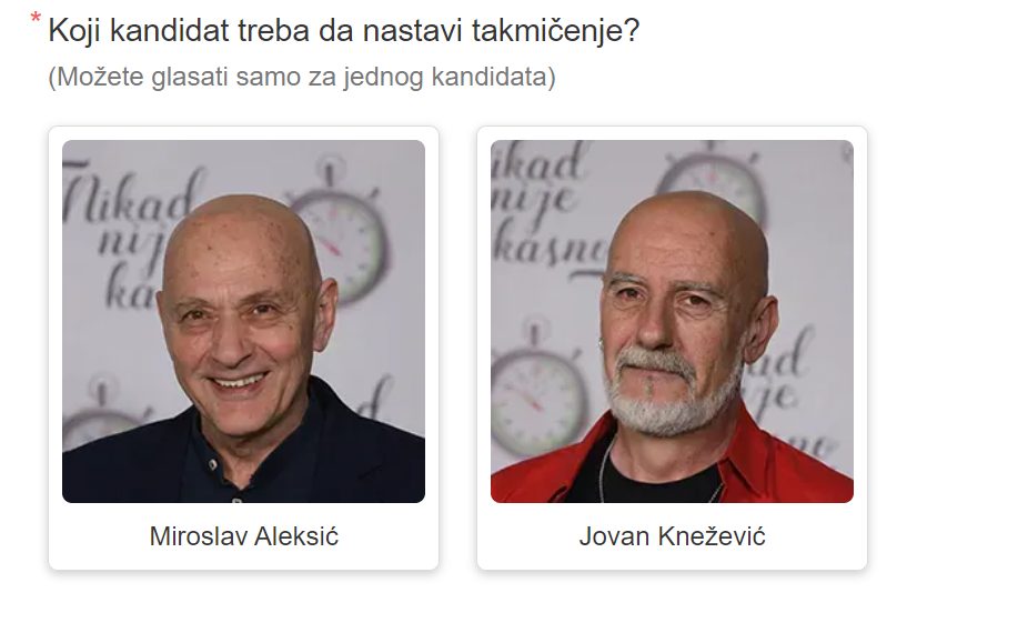 glasanje n