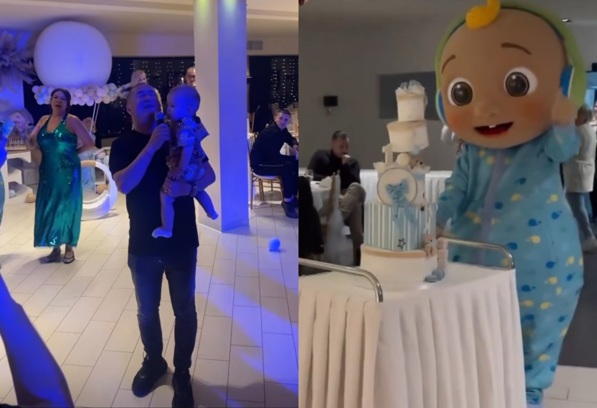 Estrada na okupu: Đani priredio gala proslavu za unukov prvi rođendan (VIDEO) 4 ipiccy image 45