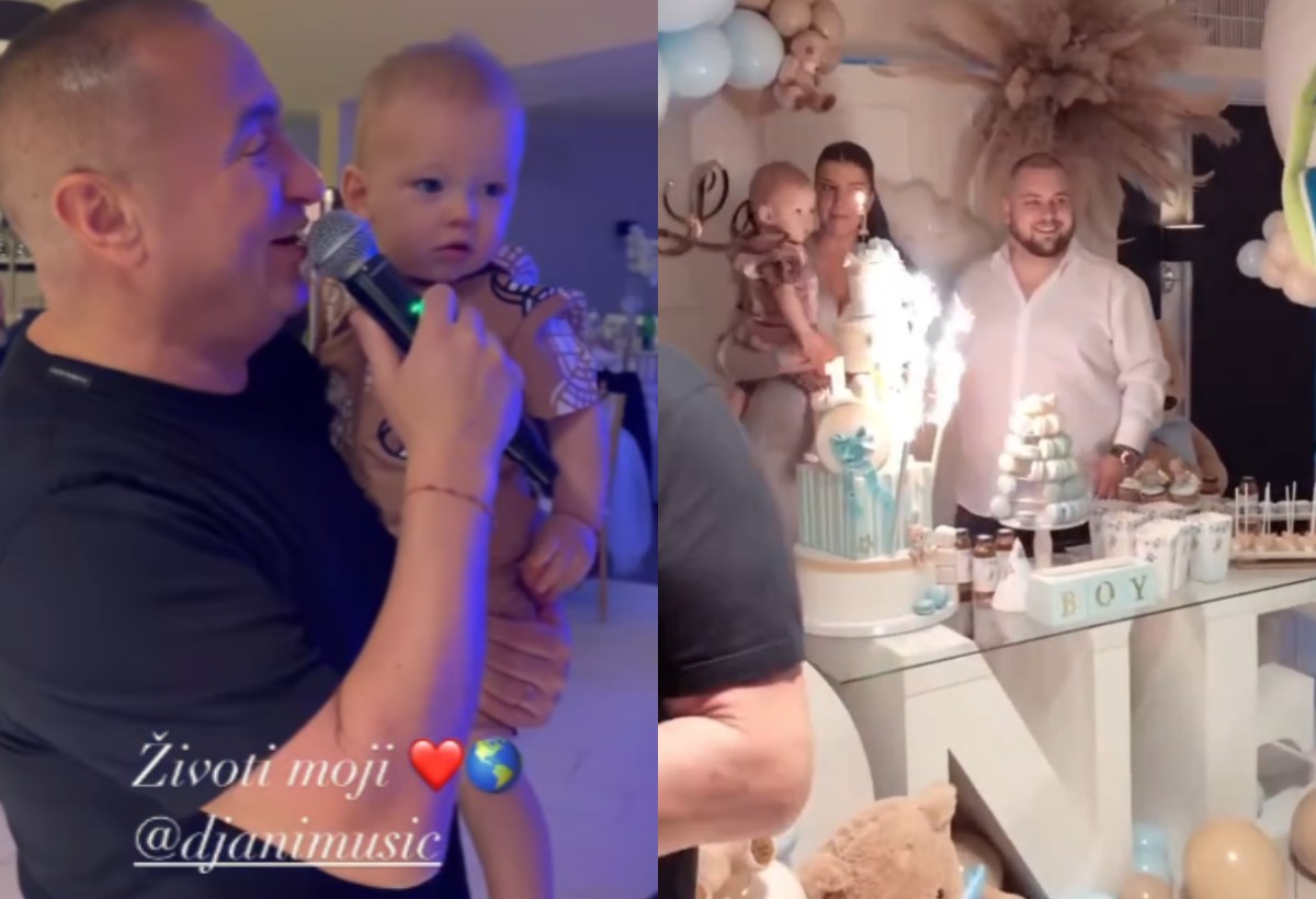 Estrada na okupu: Đani priredio gala proslavu za unukov prvi rođendan (VIDEO) 5 ipiccy image 46