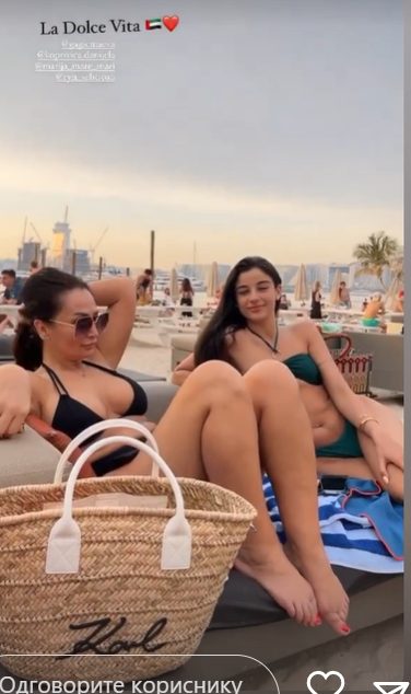 Bivša verenica Darka Lazića zapalila Dubai: Pokazala zanosno telo, a evo u čijem društvu uživa dok ispija šampanjac na plaži (FOTO) 8 m gag