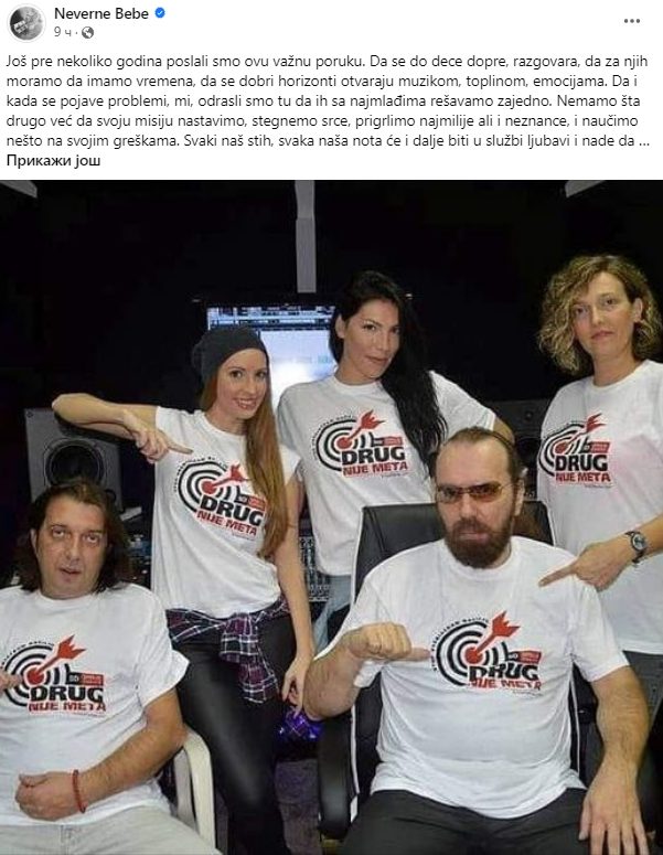Nakon tragedije u Beogradu članovi grupe "Neverne Bebe" poslali važnu poruku: " Da se do dece dopre, razgovara" (FOTO) 7 Capture 30