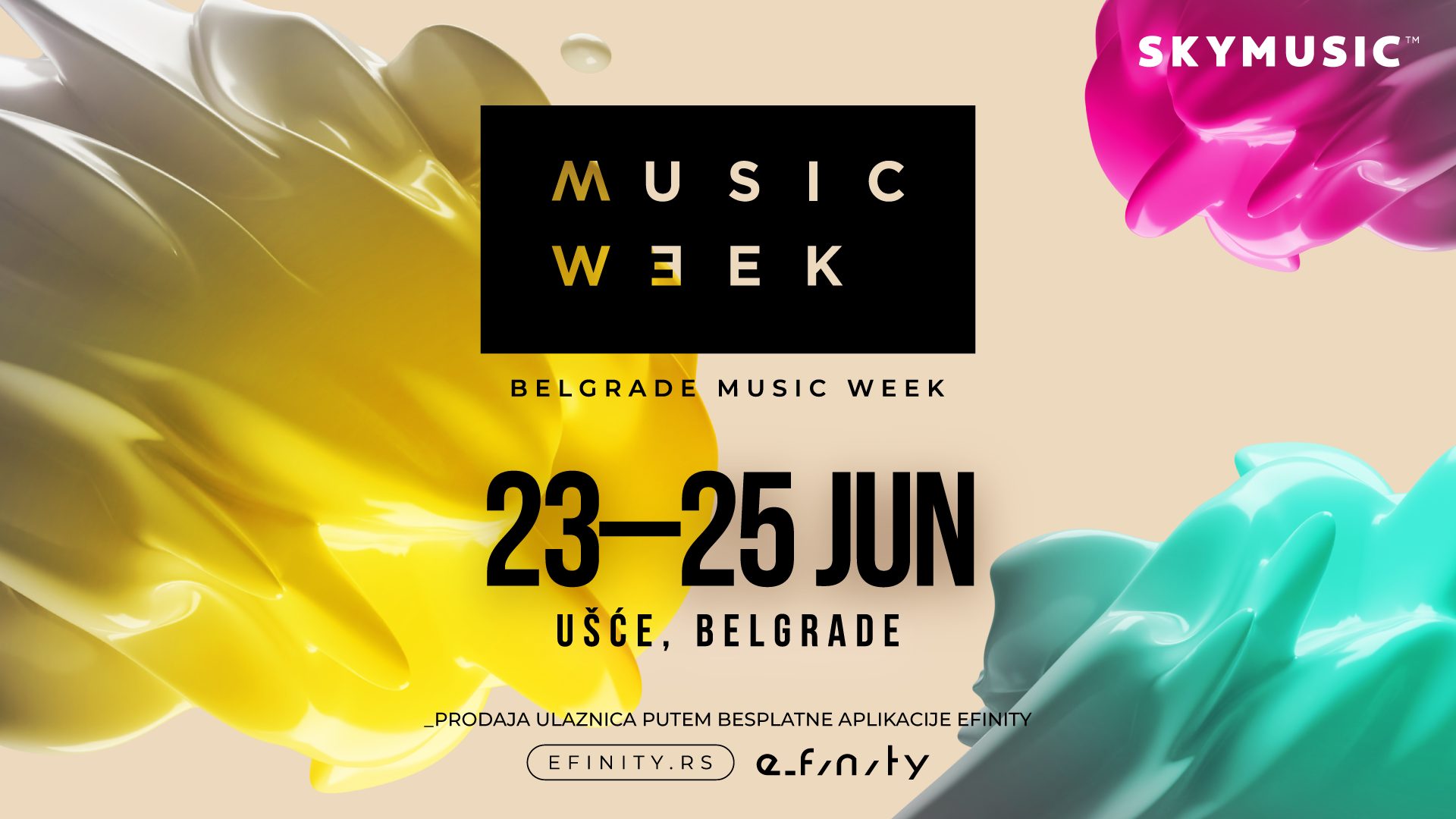 Belgrade Music Week ove godine u izmenjenom terminu - od 23. do 25. juna na Ušću 5 Najava Festivala Full HD