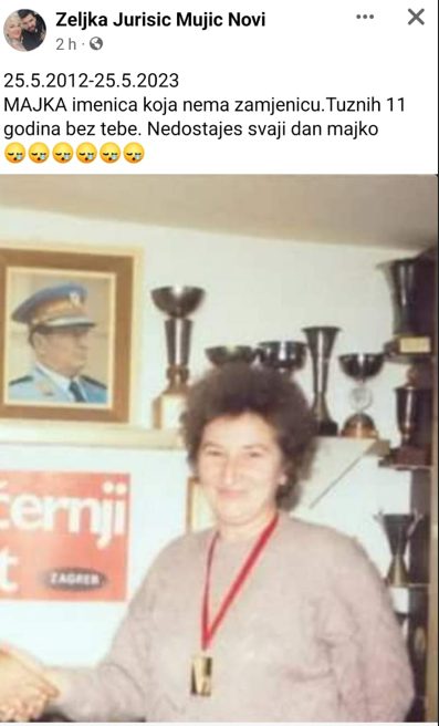 "Nedostaješ svaki dan" Željka Jurišić slomljena od tuge zbog nenadoknadivog gubitka (FOTO) 7 zeljka j