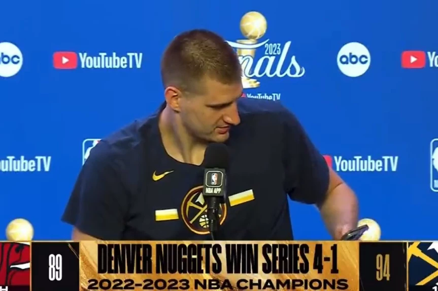 Haos nakon pobede: Nikola Jokić slavio NBA titulu uz hitove Saše Matića (VIDEO) 5 444509 jokic f