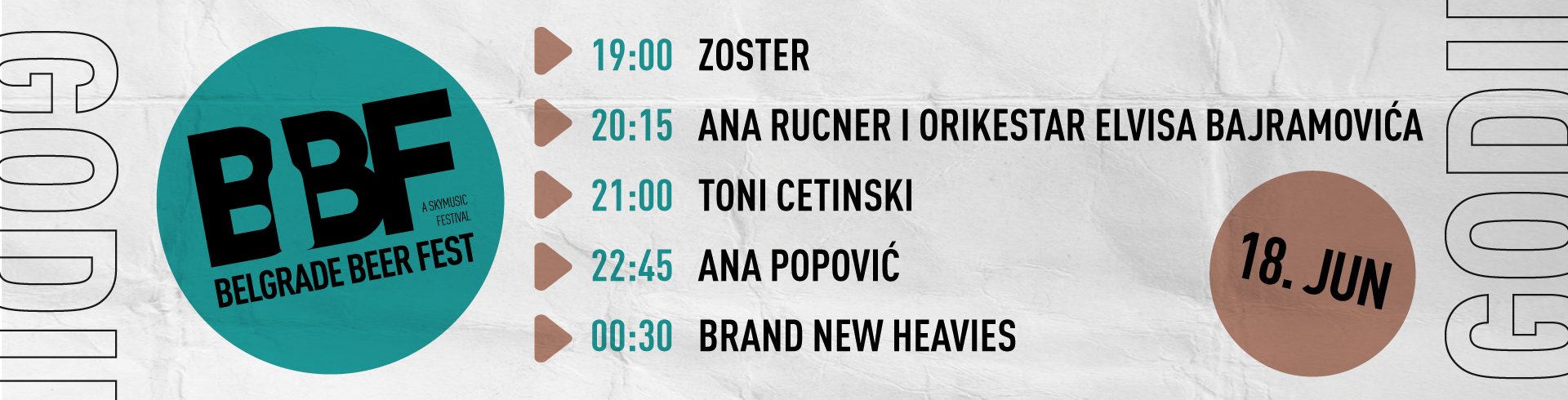 Belgrade Beer Fest startuje danas: Objavljen program Main stage-a za naredena četiri dana 7 BBF Program za sajt 1920x490px 2