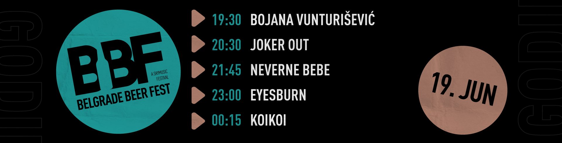 Belgrade Beer Fest startuje danas: Objavljen program Main stage-a za naredena četiri dana 8 BBF Program za sajt 1920x490px 3