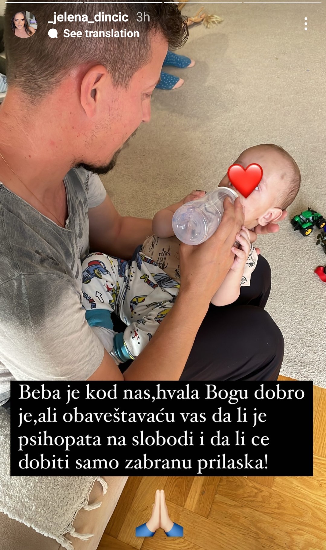 Jezive scene! Dinča zbrinuo pretučenu bebu: "Davio je dete, ima podlive i modrice" 6 dinca