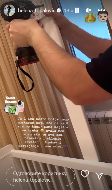 Trudna Helena Topalović pokazala porodičnu idilu, a zbog poteza njenog supruga svi tapšu: "Ljubav i strpljenje" (FOTO) 7 hel top
