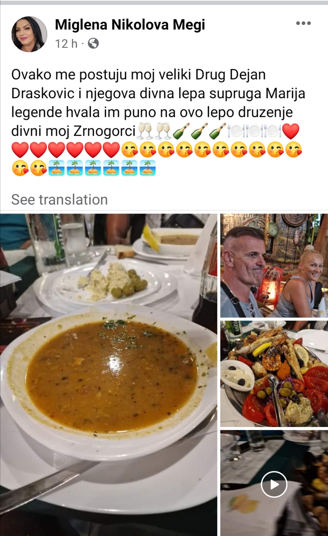 Nakon finala, Dejan Drašković ugostio Megi u svom domu u Herceg Novom, pokazao kakav je domaćin: "Legende, hvala vam" (FOTO) 8 Screenshot 20230717 124244