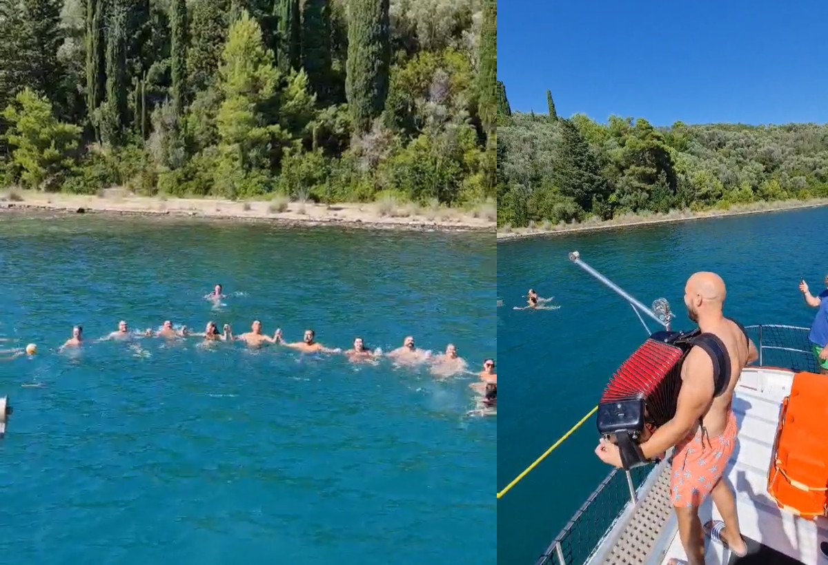 Ovo ima samo kod nas: Turisti opleli kolce u moru, ZVEZDA GRANDA ostala u šoku (VIDEO) 5 kolo u moru