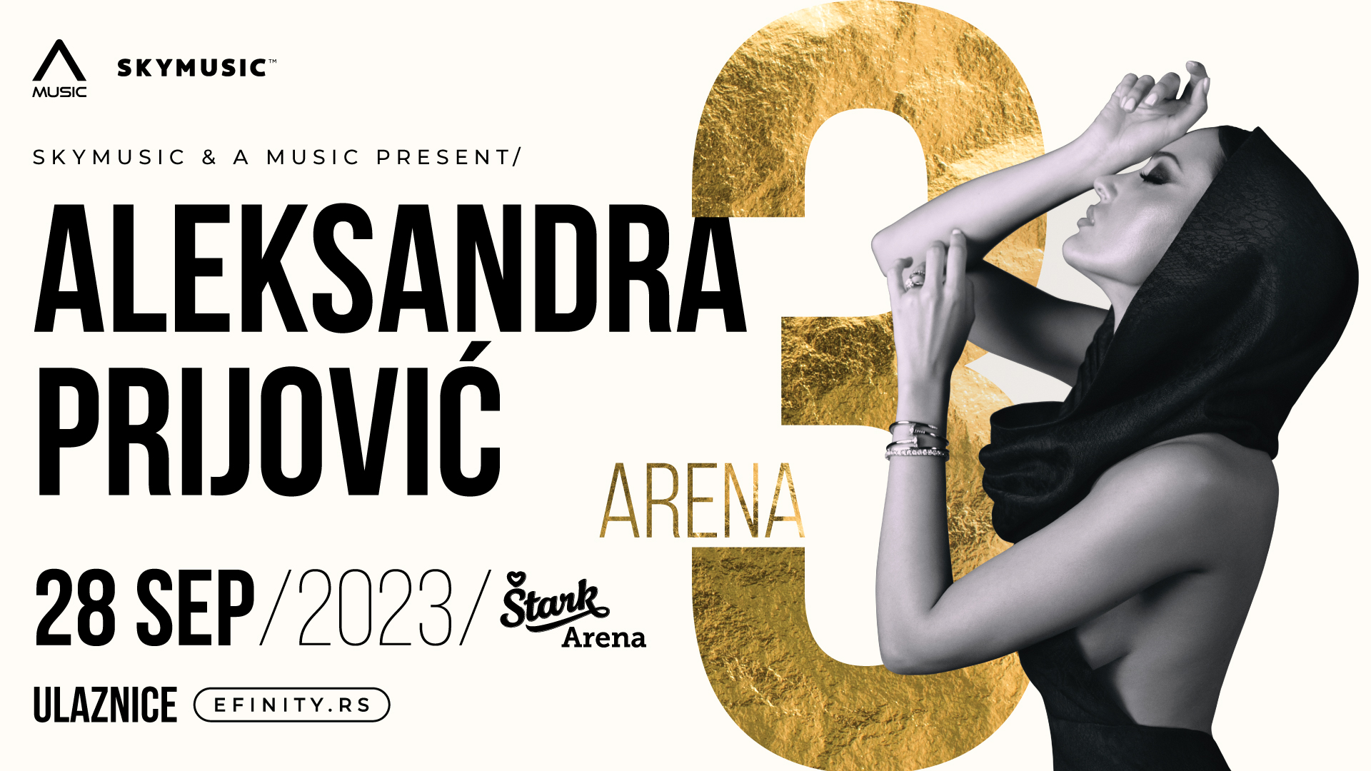 Aleksandra Prijović zakazala treću Arenu! Pevačica se oglasila, ne može da sakrije sreću 6 Aleksandra Prijovic Arena 3 ulaznica