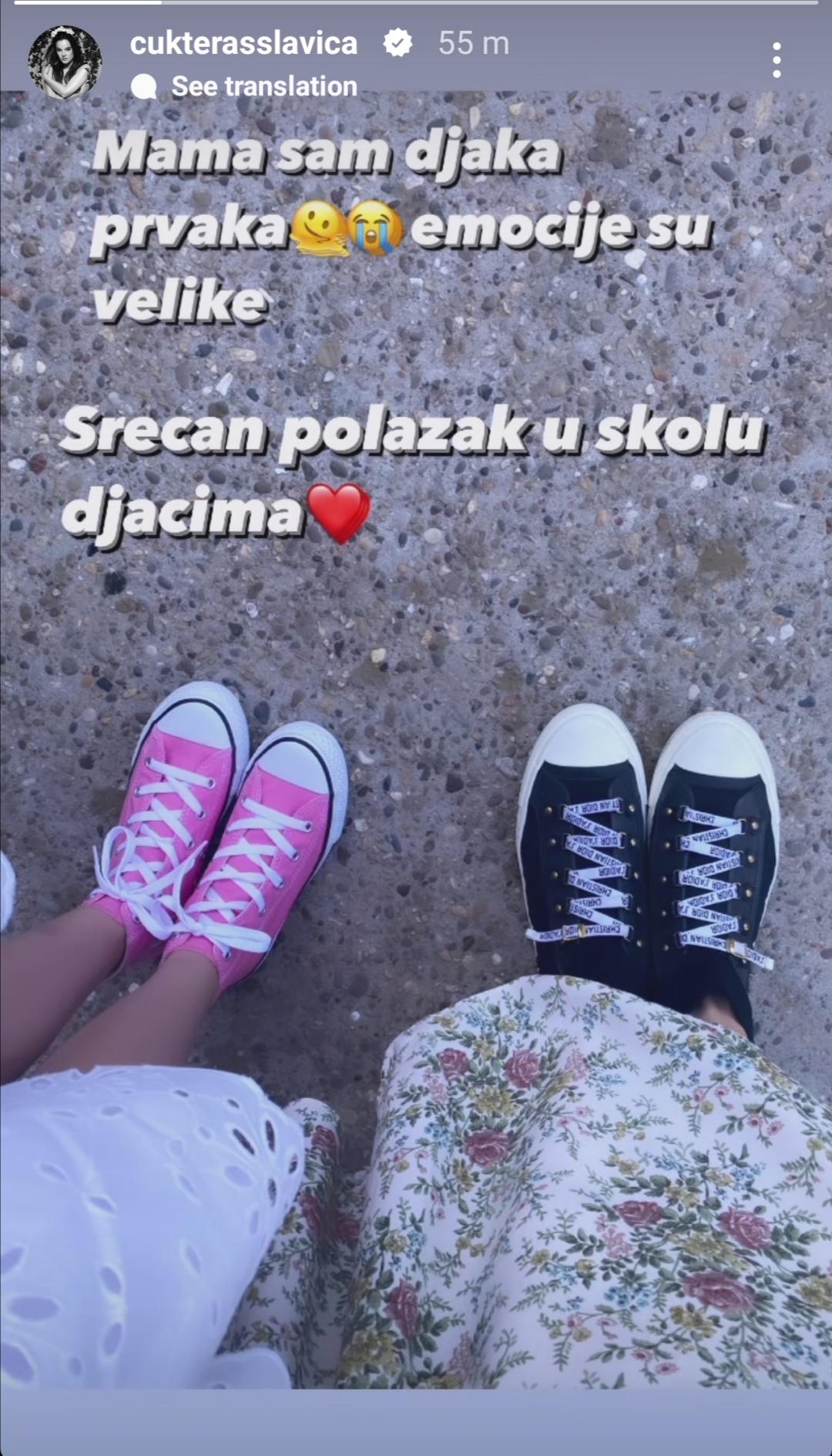 Estrada ispratila đake prvake u škole: Jedna pevačica na ivici suza: "Najemotivniji septembar" (FOTO) 11 Screenshot 20230901 105517