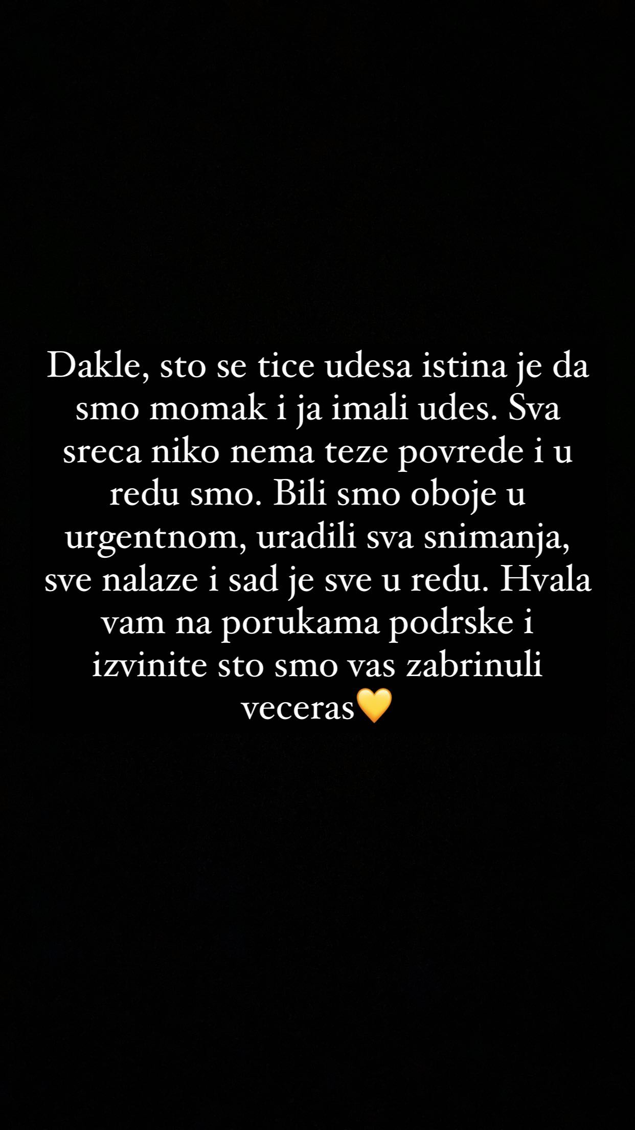 Ruža Rupić se oglasila i otkrila sve detalje udesa, pokazala i smrskan auto: "Bitno je samo da smo dobro" (FOTO) 6 Snapinsta.app 376250886 656434189775700 3863069745361184740 n 1242