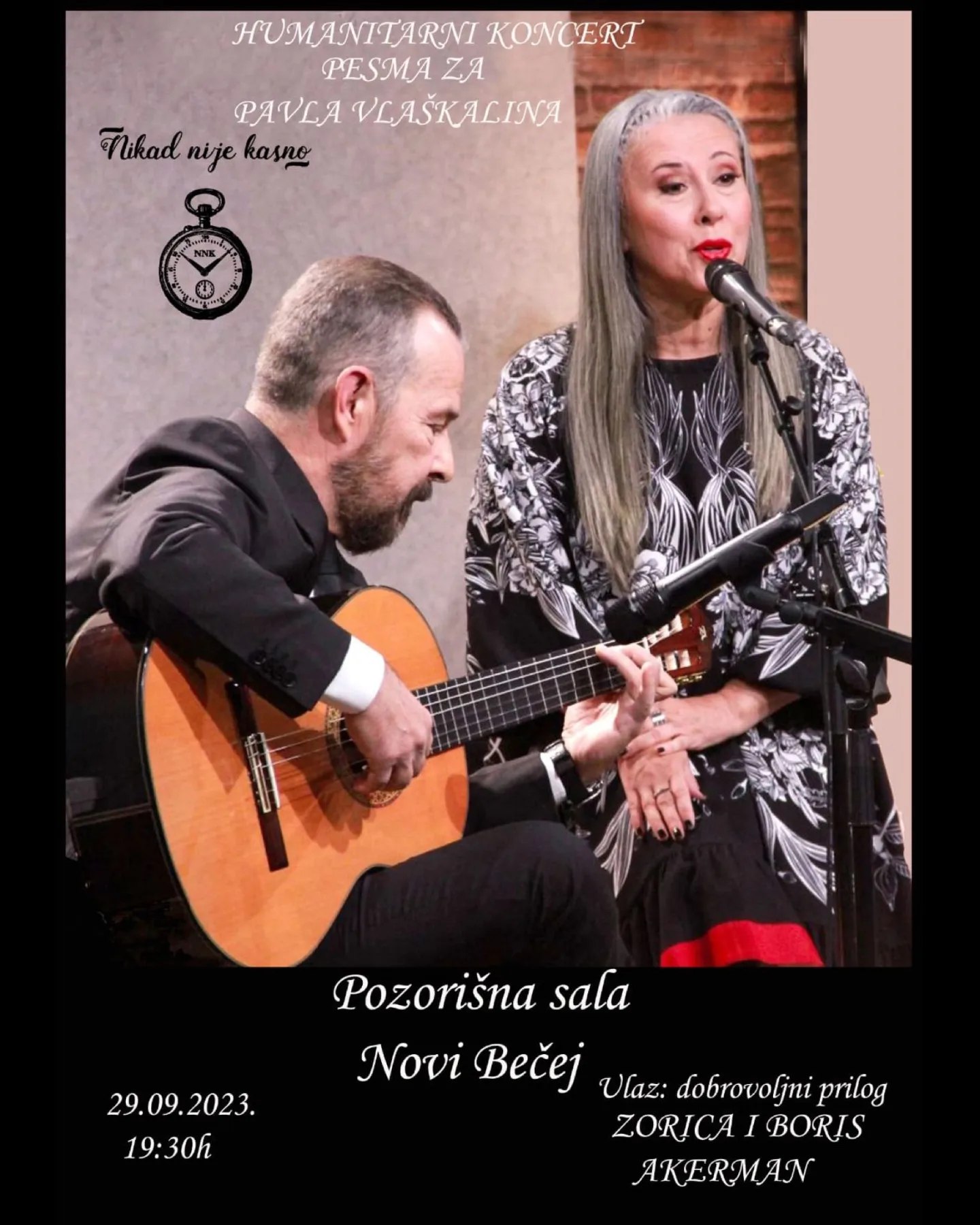 KAPA DO PODA Zorica Akerman peva za Pavla Vlaškalina: "Pesma će biti lek" 7 Ova slika ima prazan alt atribut; ime njene datoteke je zorica-akerman-koncert.jpg